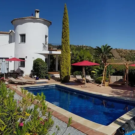 Torre Mit Pool Und Bergpanorama Villa Malaga
